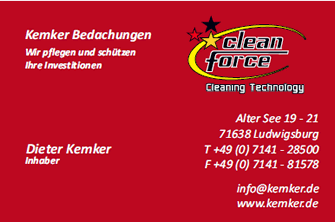 Cleanforce Ludwigsburg - Dieter Kemker