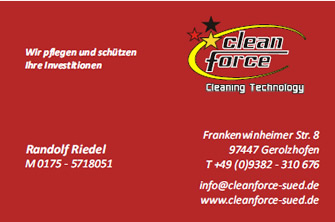 Cleanforce Süd - Randolf Riedel